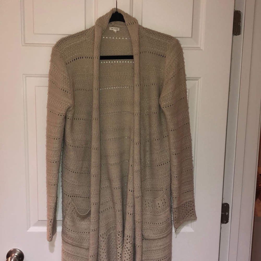 Duster sweater